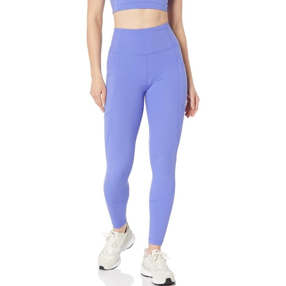 Amazon Essentials Pants - New Amazon Essentials purple stretch leggings size XL